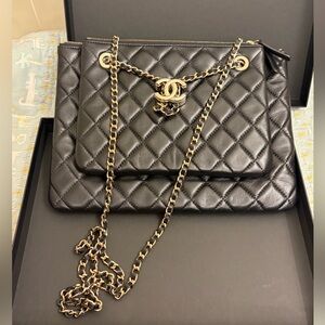 Chanel Lambskin Crossbody Bag